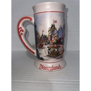 WALT DISNEY WORLD TANKARD 3D Relief‎ Stein Goofy Snow White Prince Charming